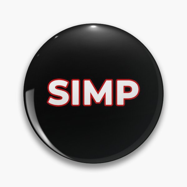 Item preview, Simp Simping Funny Meme designed and sold by Joepseudo.