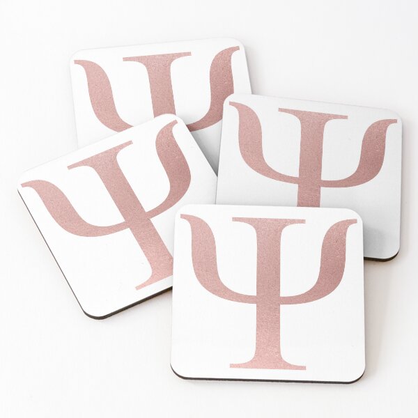 Item preview, PSI ROSE GOLD GREEK LETTER designed and sold by Stickers by SoSrat.