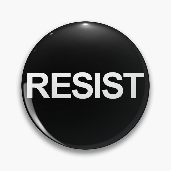 Item preview, "Resist" Anti-Racist Police Reform Protests 2020 Black & White designed and sold by Bill Shearer.