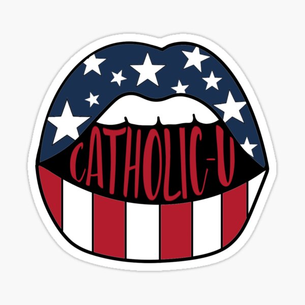Item preview, Catholic U Lips designed and sold by Patricia Kwiatek.