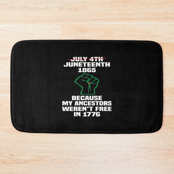Item preview, Juneteenth My Ancestors Weren’t Free In 1776 Afro woman Black African American Flag Pride 1865 Not 4th July Gifts Idea designed and sold by clothesy7.
