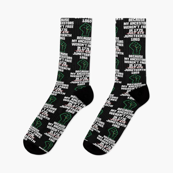 Item preview, Juneteenth My Ancestors Weren’t Free In 1776 Afro woman Black African American Flag Pride 1865 Not 4th July Gifts Idea designed and sold by clothesy7.