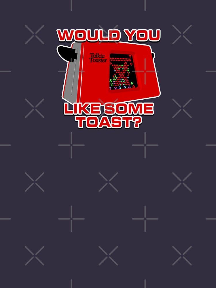 "Red Dwarf Talkie Toaster (Would you Like Some Toast?)" Tshirt for