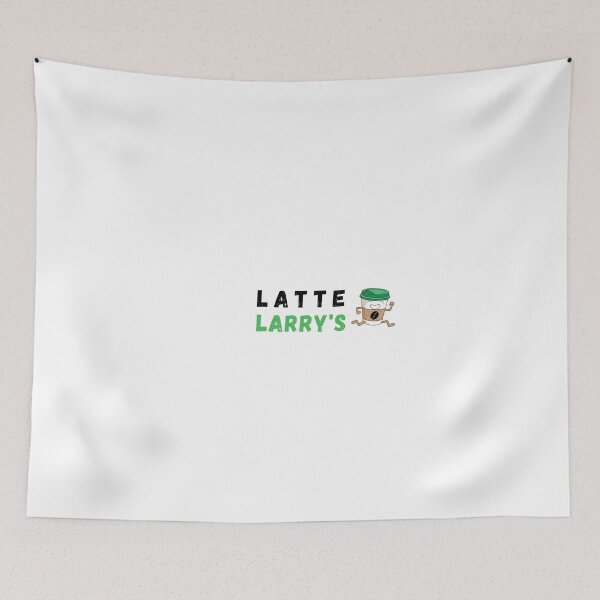 Item preview,  Latte Larry's funny coffee shirt designed and sold by Oussluka.