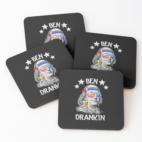 Item preview, Ben Drankin 4th of July Patriotic Funny  designed and sold by Nouri King.
