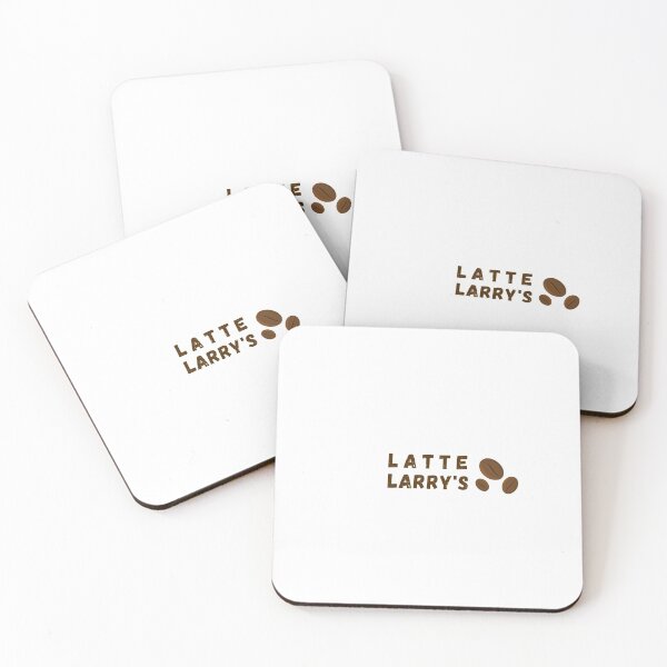 Item preview, Latte Larry's funny coffee shirt designed and sold by Oussluka.