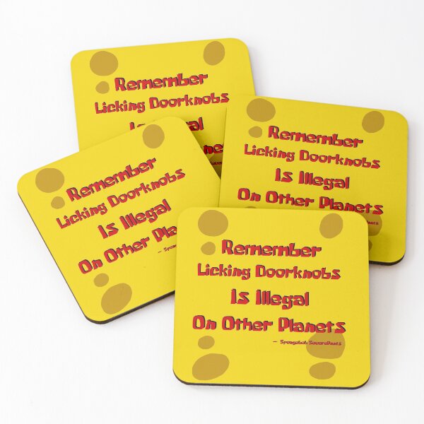 Item preview, Remember, Licking Doorknobs is Illegal on Other Planets designed and sold by Pilot-MJ.