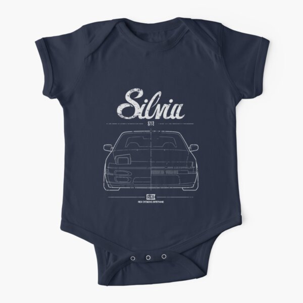 Silvia S13|180SX Short Sleeve Baby One-Piece