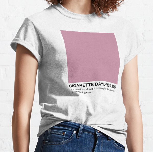 Cigarette Daydreams - Pantone Swatch Camiseta clásica