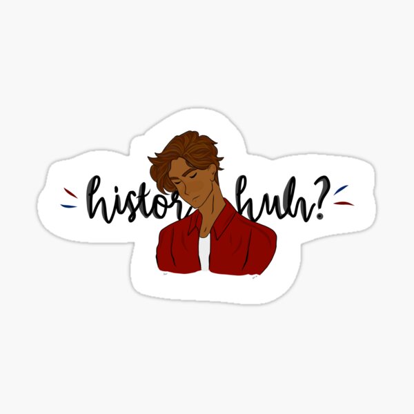 Alex (Red, White and Royal Blue) Sticker