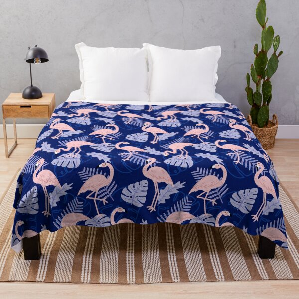 Aperçu de l'œuvre fond tropical mignon flamant rose créée et vendue par TheSimpleMan.