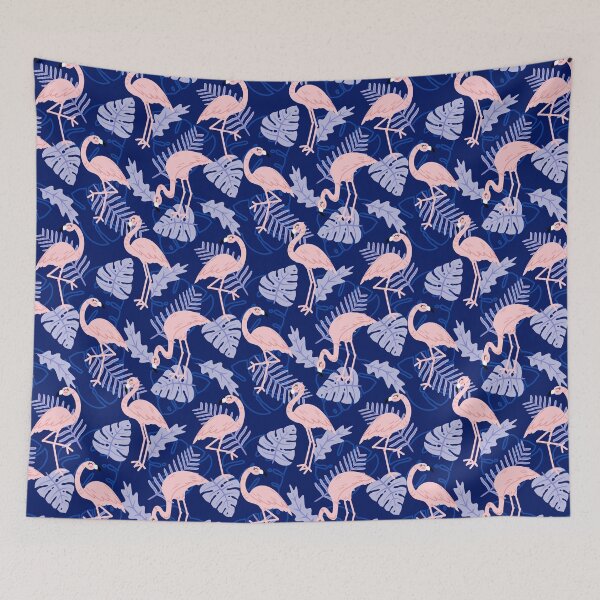 Item preview, cute flamingo tropical background designed and sold by TheSimpleMan.