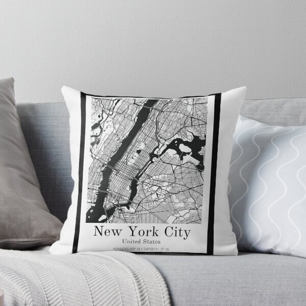 Item preview, New York City Map designed and sold by nielsschut.