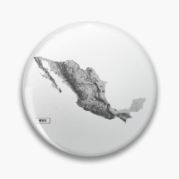 Item preview, Relief Map of México designed and sold by ThinkAboutMaps.