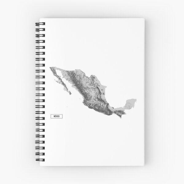 Item preview, Relief Map of México designed and sold by ThinkAboutMaps.