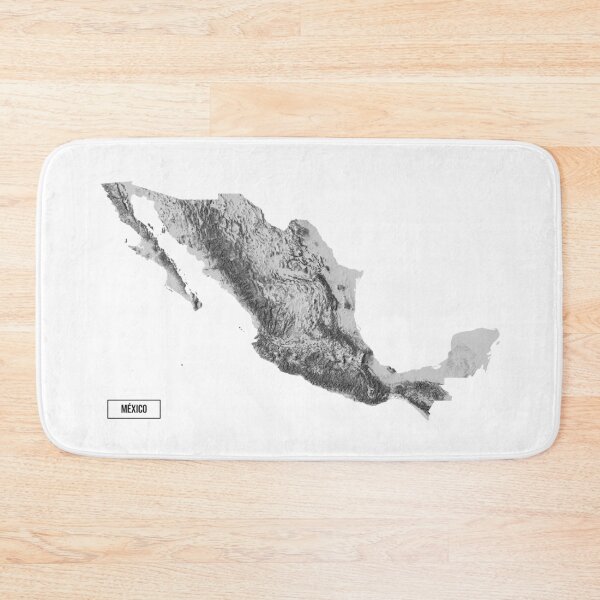Item preview, Relief Map of México designed and sold by ThinkAboutMaps.