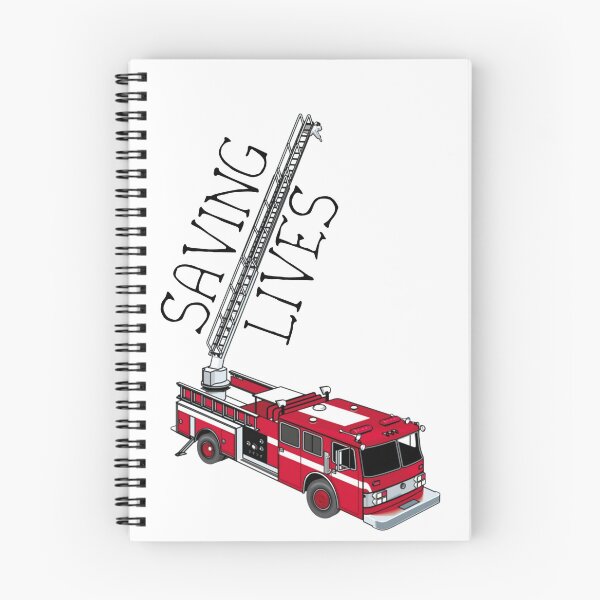 Item preview, Fire engine Saving Lives designed and sold by lovesuperkarma.