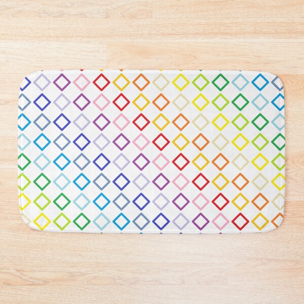Item preview, Broader Spectrum Rainbow Outlined Diamonds designed and sold by lornakay.