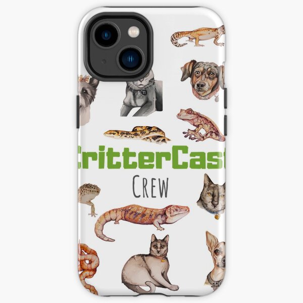 CritterCast Crew Transparent iPhone Tough Case