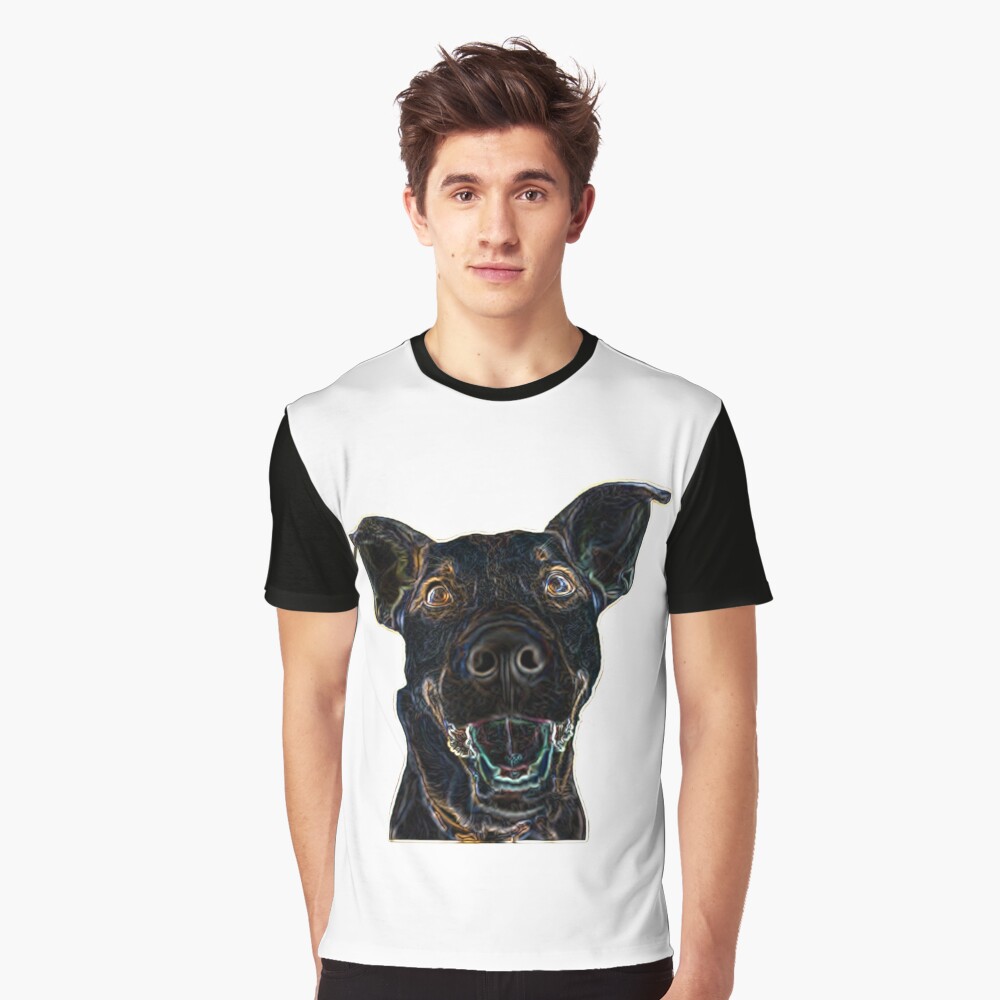 Black Dog Camiseta gráfica