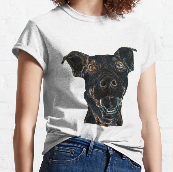 Black dog Classic T-Shirt