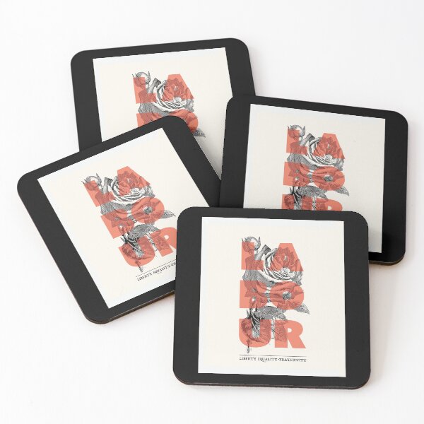 Item preview, LABOUR PARTY UK LABOUR ROSE LIBERTY EQUALITY FRATERNITY designed and sold by fizfoz.