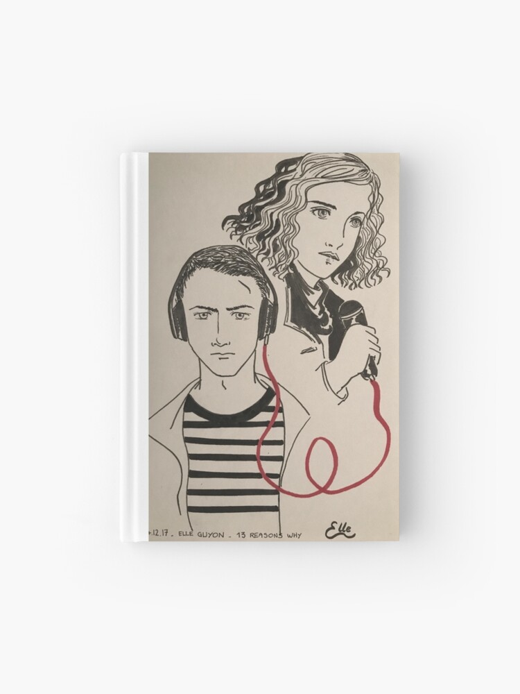 13 Reasons Why Clay and Hannah&quot; Journal for Sale by DesignedFandom 