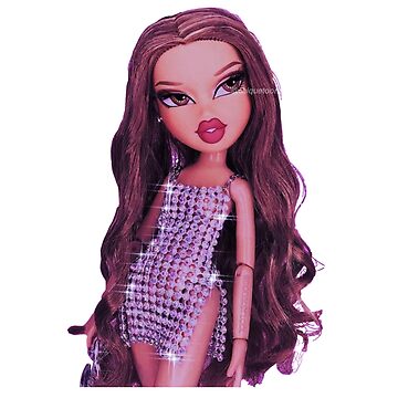 brunette brats doll | Greeting Card