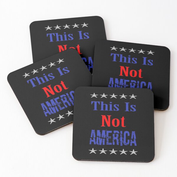 Item preview, This Is Not America designed and sold by LaGalleria-BNS by Moses Benson Gallery.