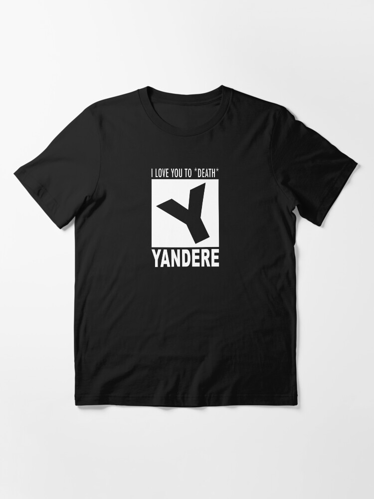 Alternate view of Yandere rating Essential T-Shirt