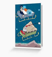 Pull over Greeting Card