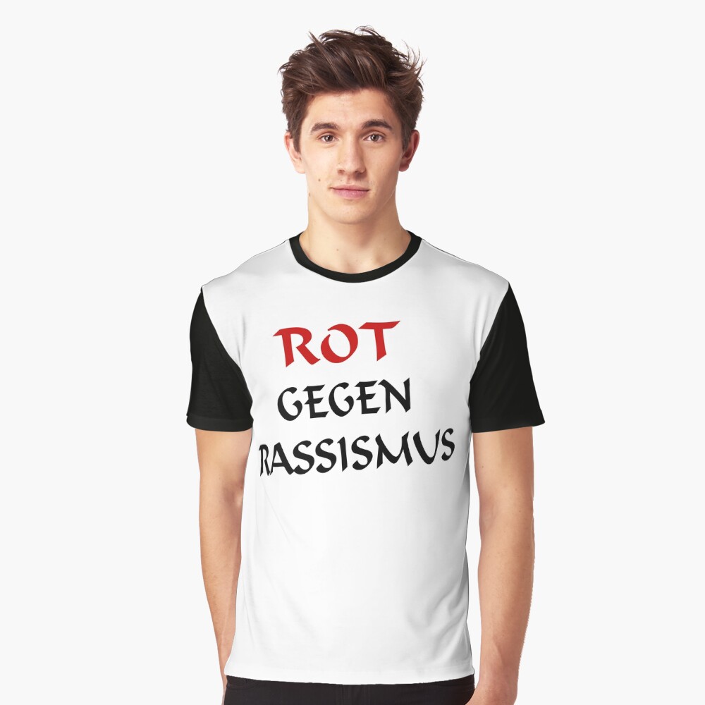 rot gegen rassismus shirt