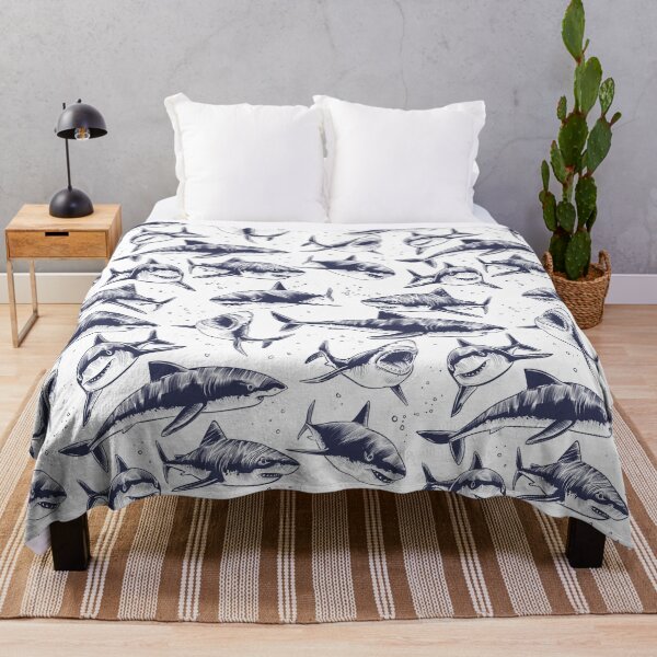 Vista previa del artículo con la obra «Tiburones», diseñado y vendido por edwardecho.