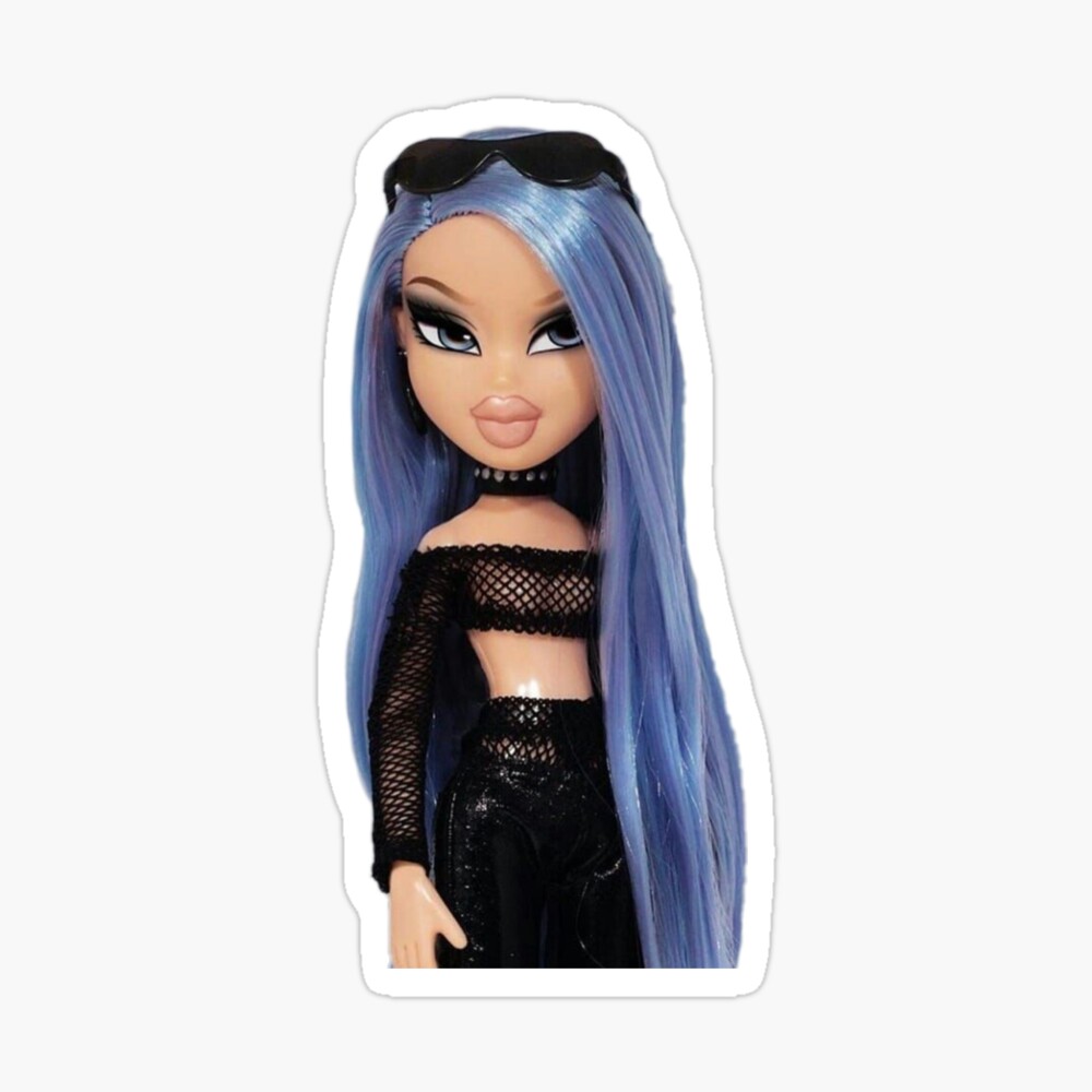 blue hair brats doll | Poster