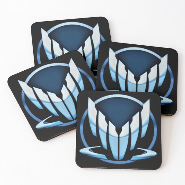 Mass Effect Spectre Simple Logo Coasters (Set of 4)