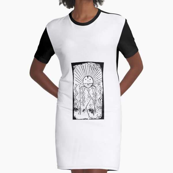 Petroglyphs, Rock & Cave Art Graphic T-Shirt Dress