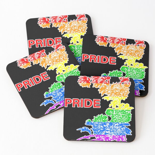 Item preview, PRIDE Rainbow flower pattern designed and sold by patriotazx.