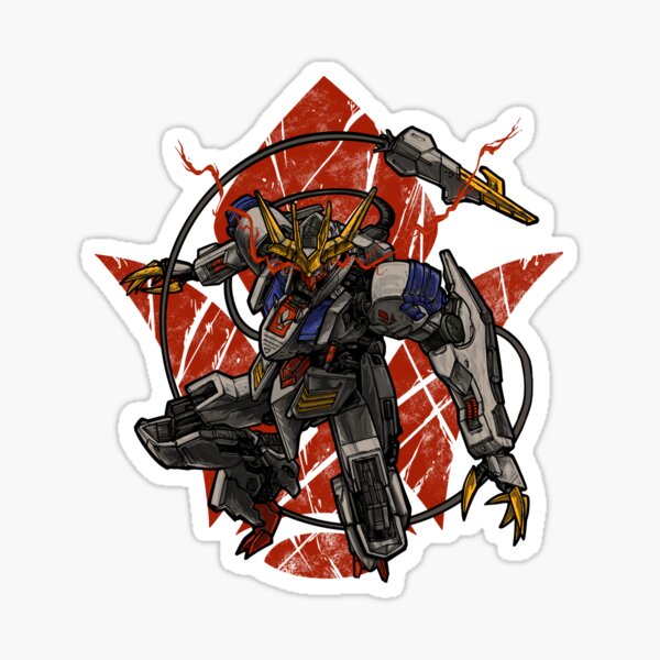 Barbatos Lupus Rex x Tekkadan Sticker