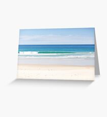 The Ocean makes me happy Greeting Card