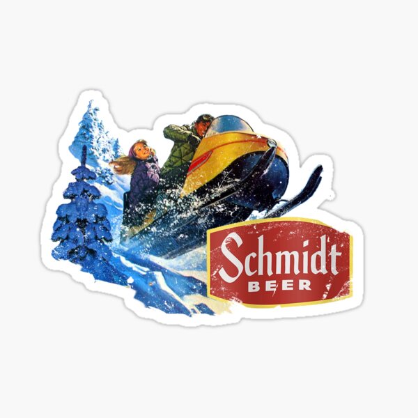 Item preview, Schmidt Beer Snowmobile designed and sold by Retrorockit.