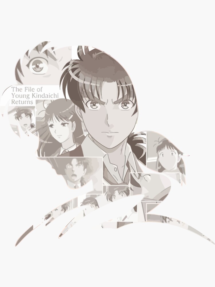 "the kindaichi case files" Sticker by iuyin | Redbubble