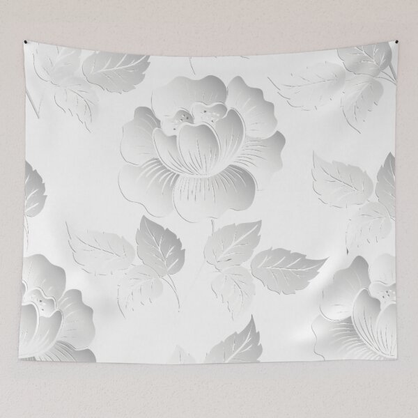 Item preview, White flowers designed and sold by NOX124.