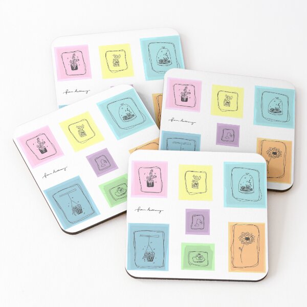 Item preview, plant doodles color  designed and sold by -frombethany.