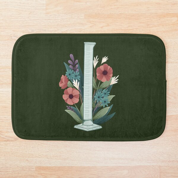 Item preview, Floral Graduated Cylinder designed and sold by Lindsey Seymour.