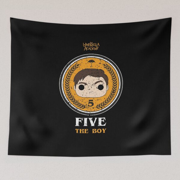 Item preview, UMBRELLA ACADEMY 2: FIVE THE BOY (GRUNGE STYLE) designed and sold by FunGangStore.