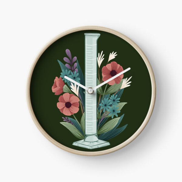 Item preview, Floral Graduated Cylinder designed and sold by Lindsey Seymour.
