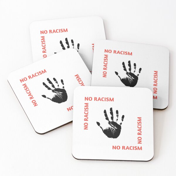Item preview, No racism shirt designed and sold by Ayoublab.