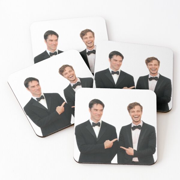 Item preview, Matthew Gray Gubler & Thomas Gibson designed and sold by alinascreations.