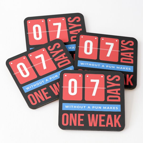 Item preview, Punny 7 days designed and sold by plzLOOK.