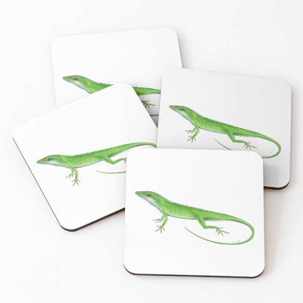Item preview, Lagarto anolis verde designed and sold by Tamara Clark.